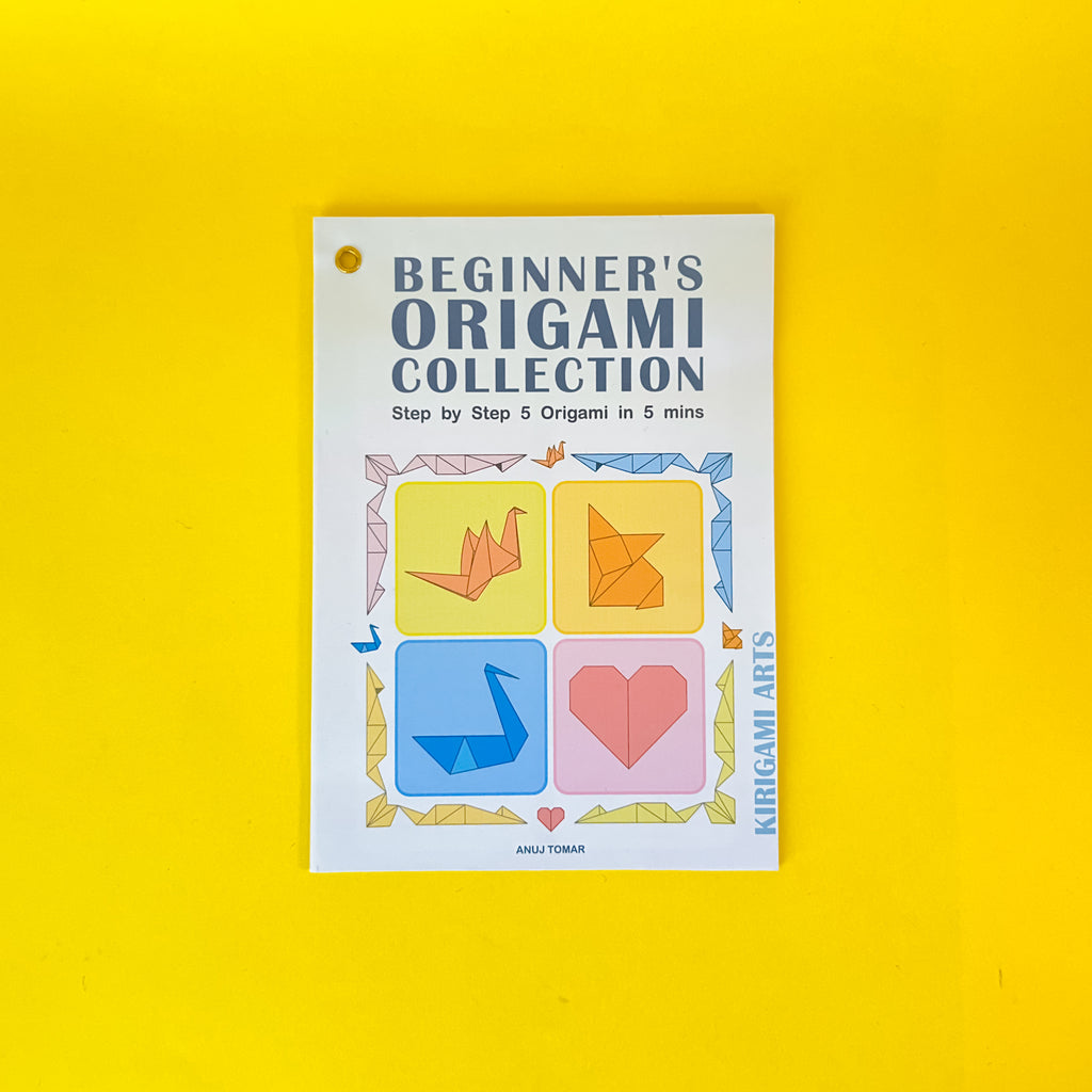 Origami DIY kit | Beginner part 1 | 5 Models | Coloured paper | Instructions | Video tutorial