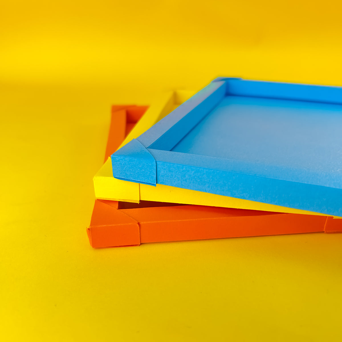 DIY Fold Frames | Colored | 8 Frames | A6 Size |