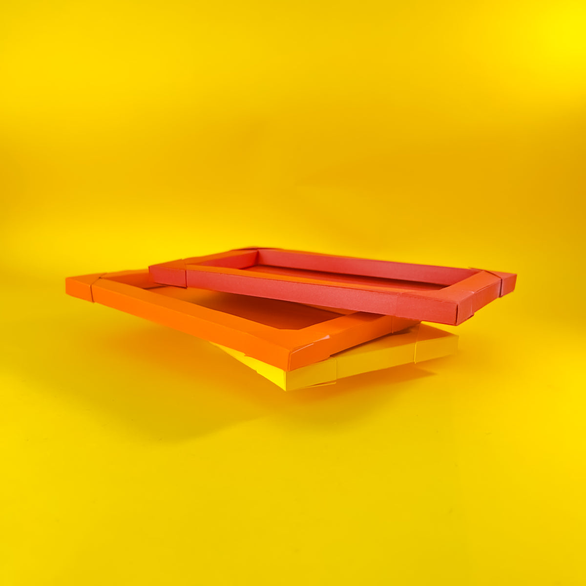 DIY Fold Frames | Colored | 8 Frames | A6 Size |
